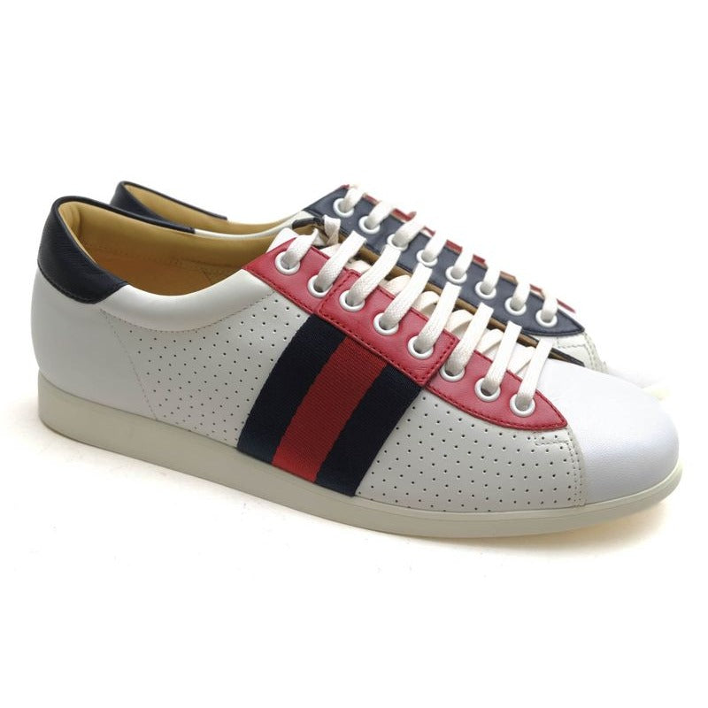 Gucci Shoes Sneakers Low Cut Women Leather White — view 2