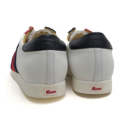 Gucci Shoes Sneakers Low Cut Women Leather White — view 4