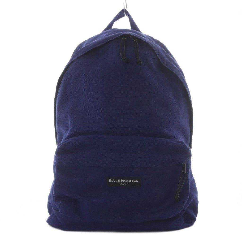 Balenciaga Explorer Backpack Sac Canvas Navy