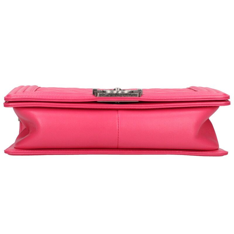 Chanel Boy Chanel 25 Lambskin Chain Shoulder Bag Women 25