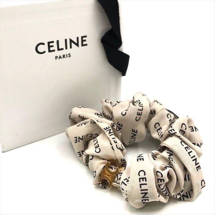 Celine Logo Macadam Silk Hair