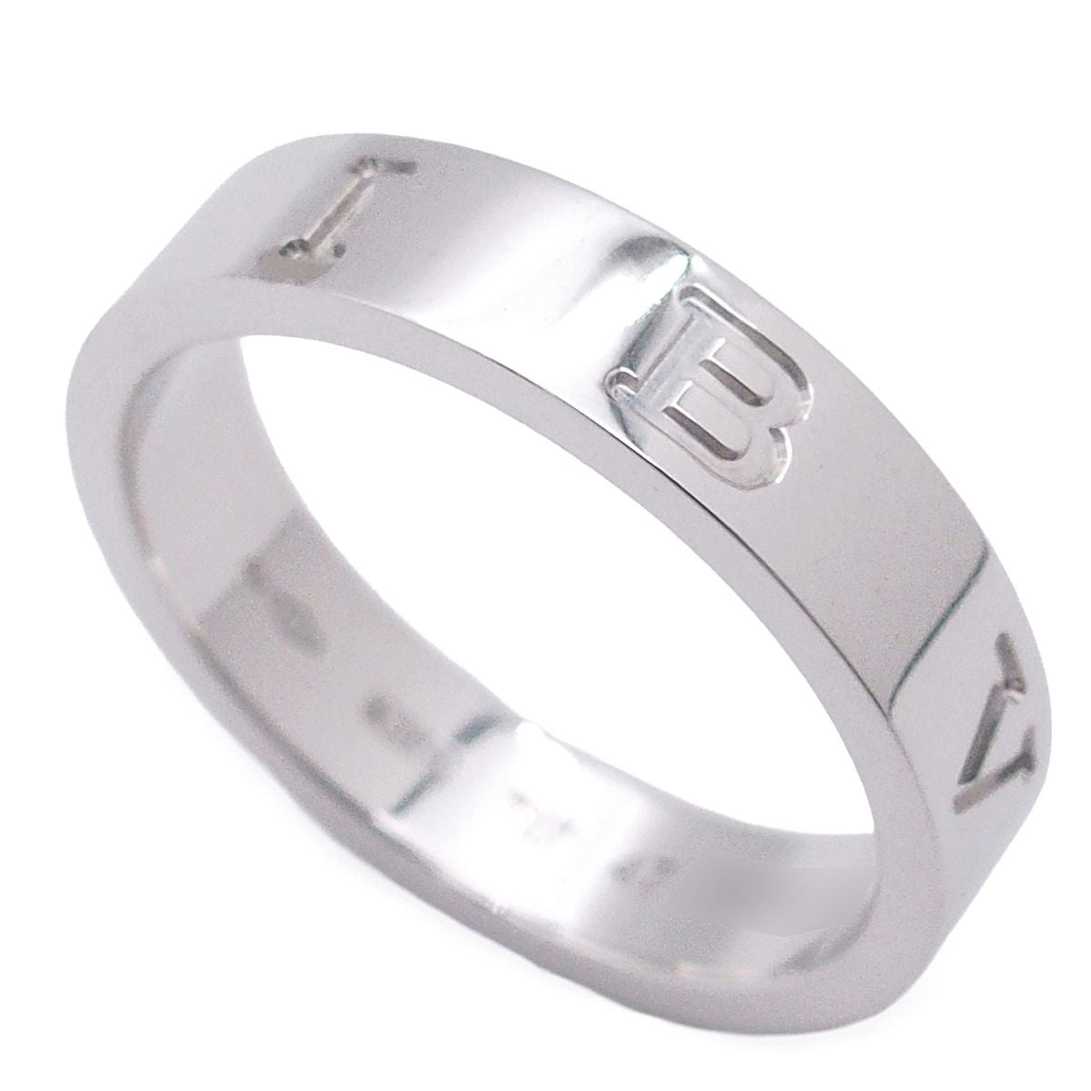Bvlgari Band Ring White Gold 18K B.Zero1 Essential 47