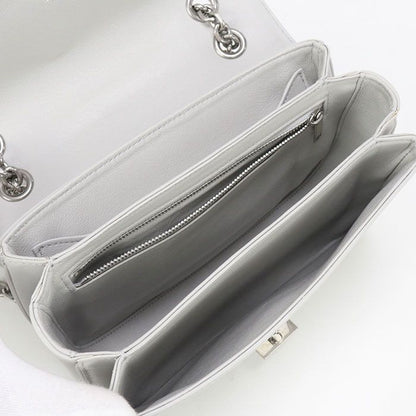 Celine Chain 18725 3BFB Shoulder Bag Leather Women