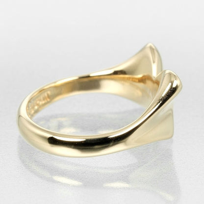 Tiffany & Co Ribbon 18K Yellow Gold No 7 Ladies 4.64g Ring