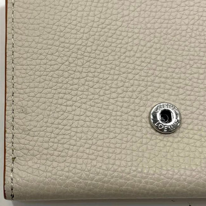 Loewe Card Case Beige Anagram C821z94x02 Business Card Holder