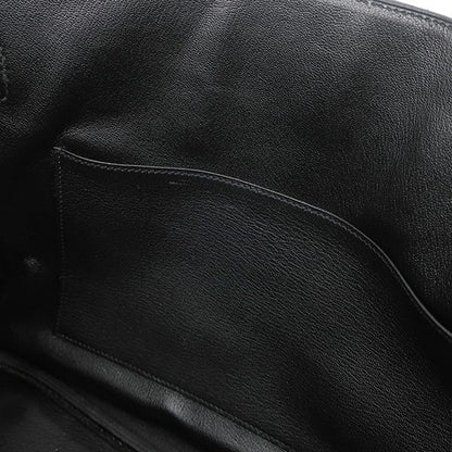 Hermes Handbag Birkin 35 Fjord Black Gold Hardware Black G Engraved [storage