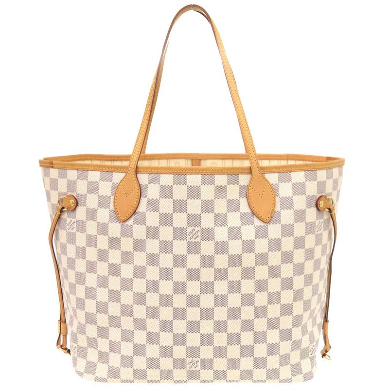 Louis Vuitton Neverfull MM Damier Azure N51107 Tote Bag LV 1170 Louis Vuitton