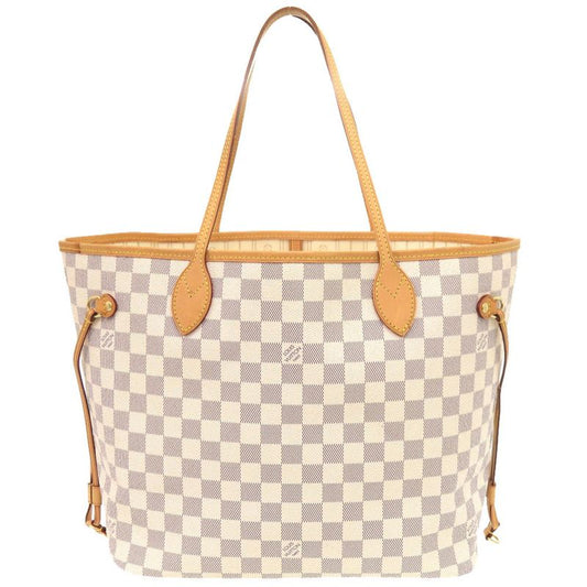 Louis Vuitton Neverfull MM Damier Azure N51107 Tote Bag LV 1170 Louis Vuitton