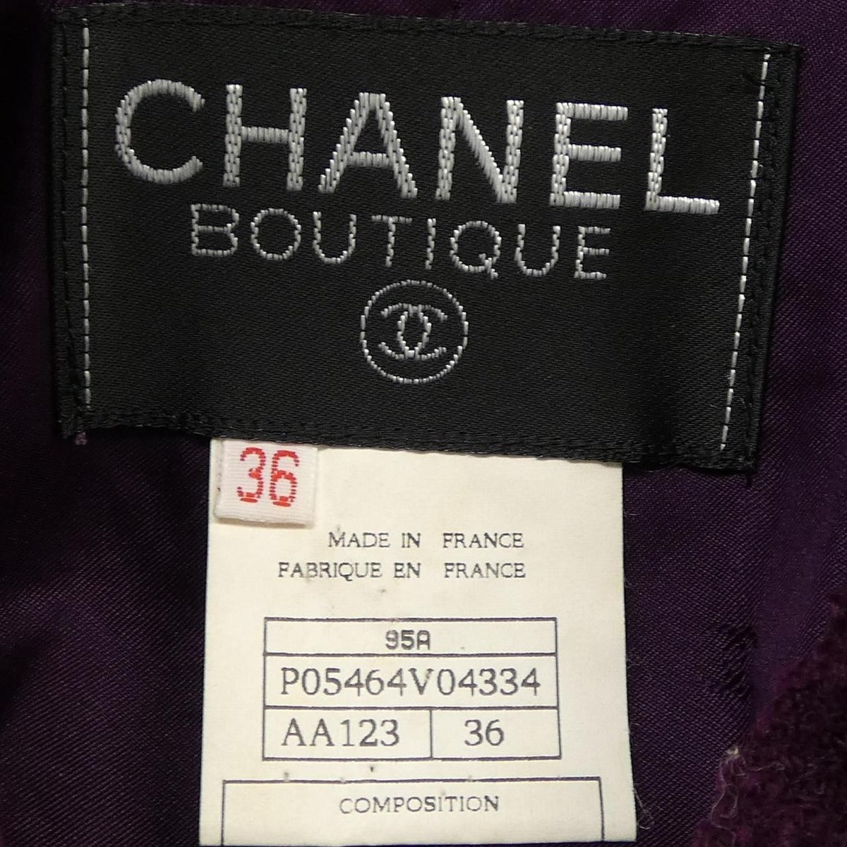 Chanel 95 a Jacket Vintage — view 4