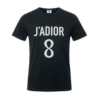 Dior J'adior 8 Short Sleeve T-Shirt XS 160 Black Top