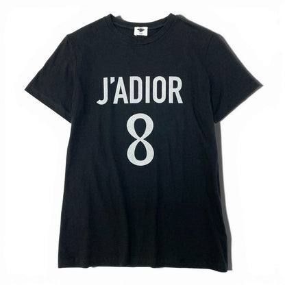 Dior J'adior 8 Short Sleeve T-Shirt XS 160 Black Top — view 2