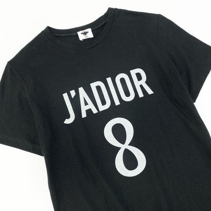 Dior J'adior 8 Short Sleeve T-Shirt XS 160 Black Top — view 4
