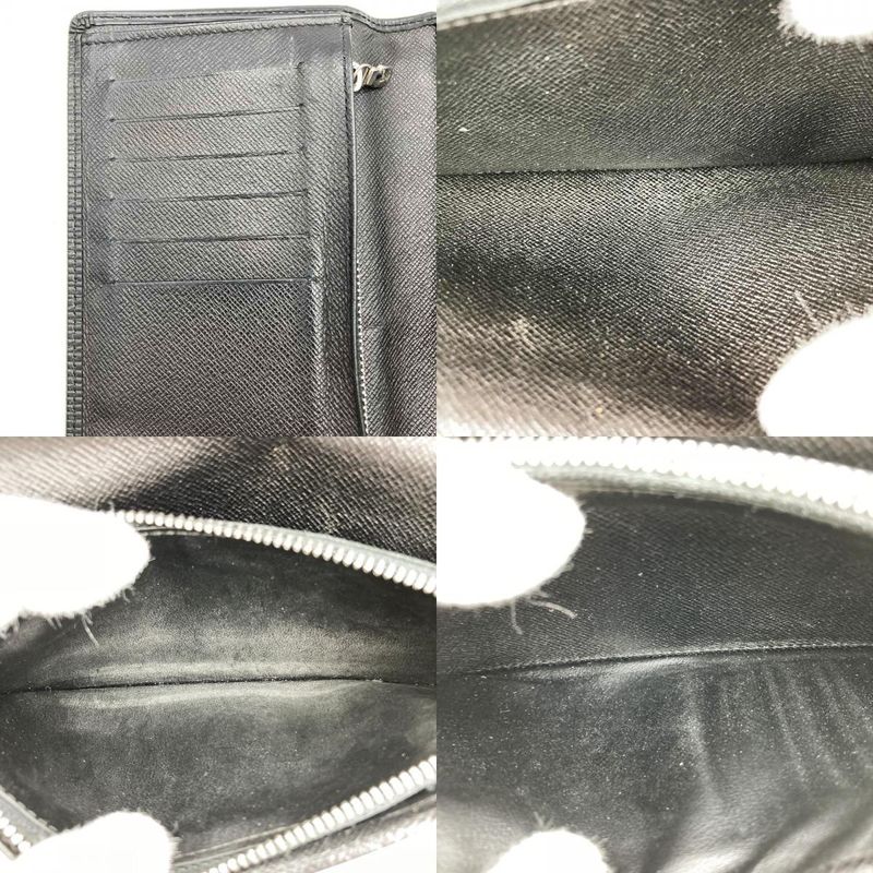 Louis Vuitton M60622 Bifold Wallet Epi Leather Black