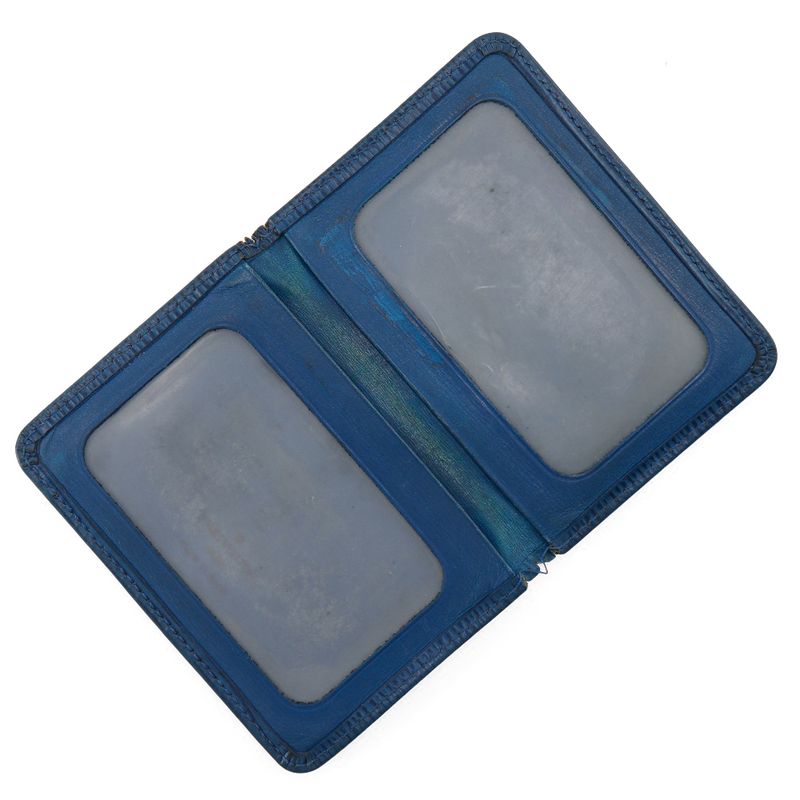 Louis Vuitton Porte 2 Carte Vertical M63205 Epi Leather Toledo Blue Lo0962