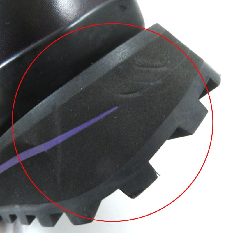 Louis Vuitton Congrès Line Plain Toe Derby Shoes Leather Shoes Purple Gradient