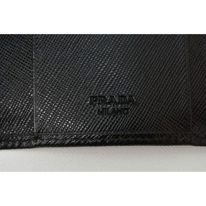 Prada Key Case Holder 6 Rings 1 Pg222 Black — view 9