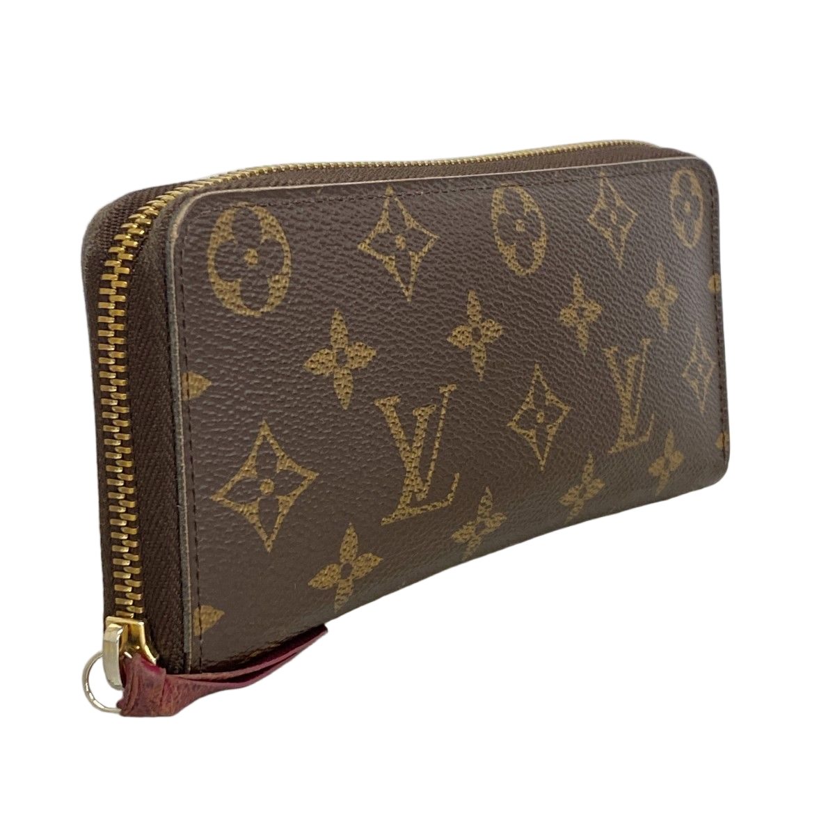 Louis Vuitton Wallet Monogram Portefeuille Clemence Fuchsia — view 2