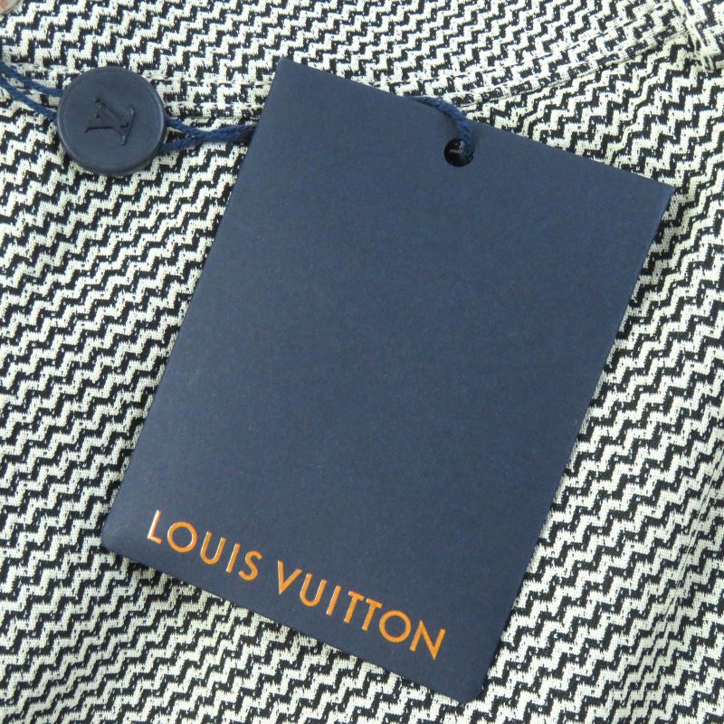 Louis Vuitton 2024 Lvleather Patch Karakoram Flared Shorts 100% Silk Lining