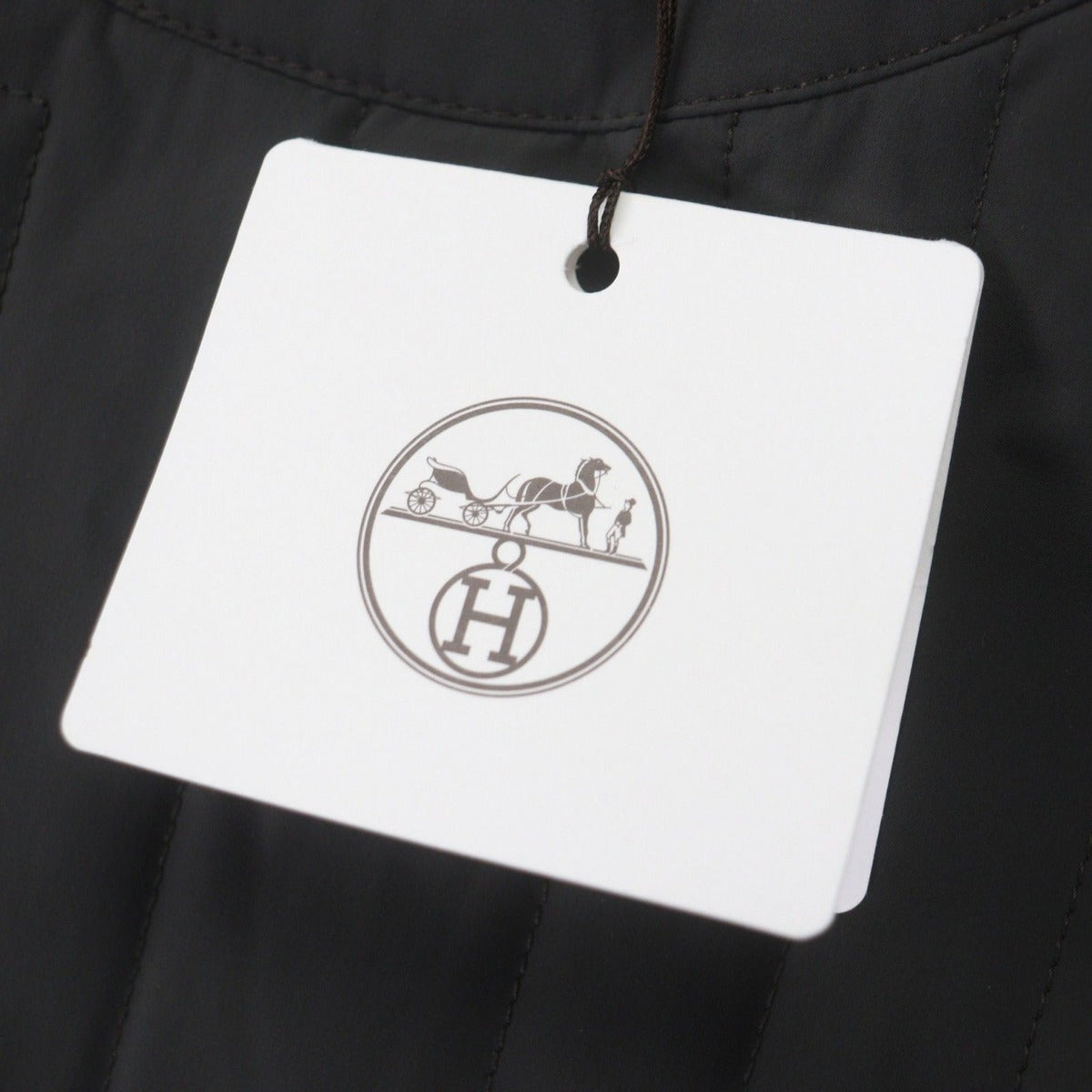 Hermes 21 AW Serie Button Filled Pullover Puffer Short Sleeve — view 11