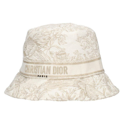 Christian Dior 31jar923x133 Embroidered Allover Bucket Hat Men's 57