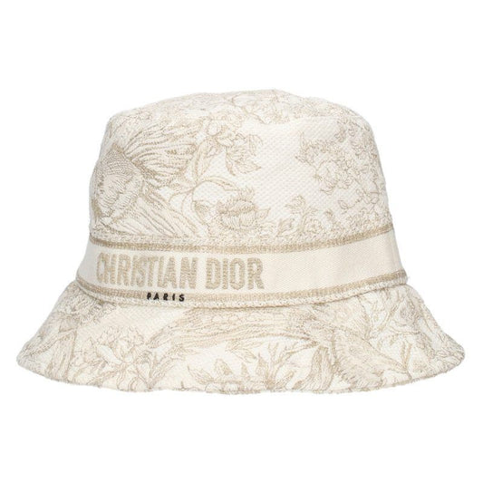 Christian Dior 31jar923x133 Embroidered Allover Bucket Hat Men's 57