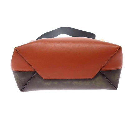 Celine Twisted Cabas Leather Shoulder Bag U-Cu-1106 Brown