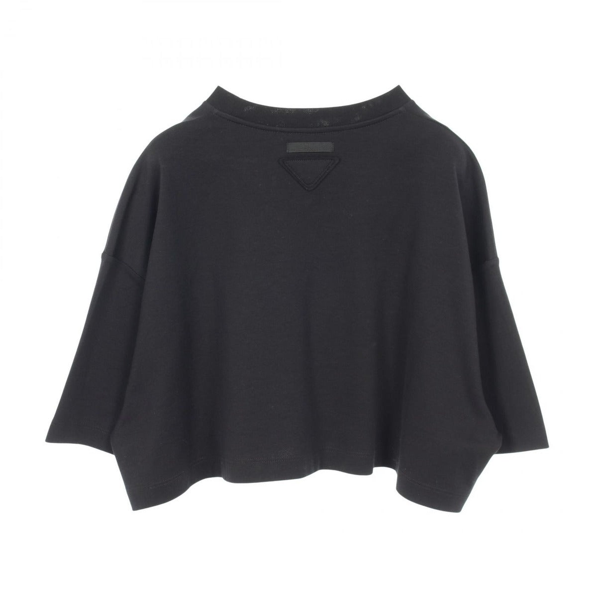 Prada Short Sleeve T-Shirt Cropped Cotton — view 2