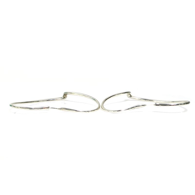 Tiffany & Co Tiffany & Co Earrings Open Heart Large Hoop Earrings