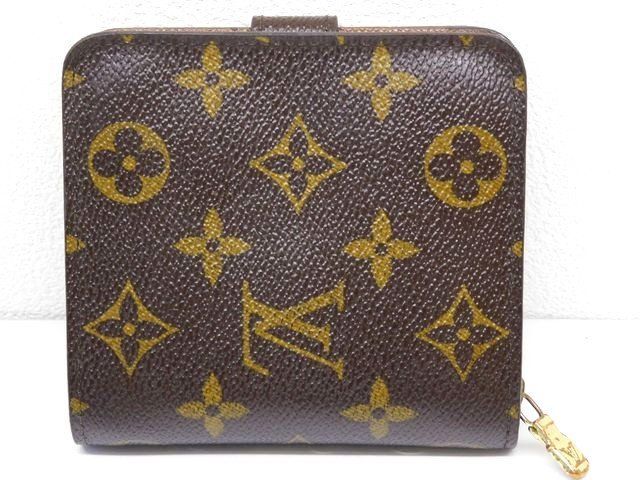 Vuitton - M61667 Ca4068 Compact Zip Monogram Wallet Louis Vuitton □7I