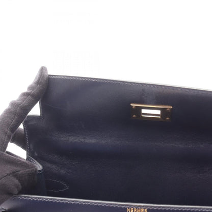 Hermes Handbag Kelly 28 Blue Indigo — view 8