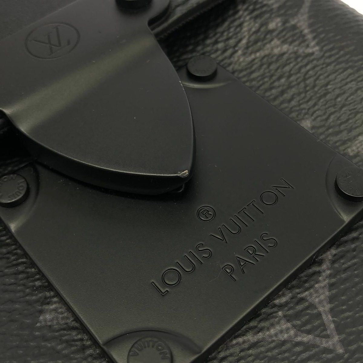 Louis Vuitton Monogram Eclipse S Rock Vertical Wearable Wallet — view 4