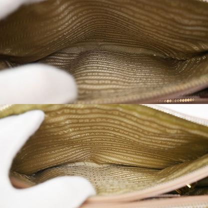 Prada Hand Shoulder Bag 2WAY Saffiano Leather Pink 14ka872