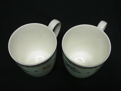 Tiffany & Co Tiffany & Co Morning Glory Teacups Tableware Set Of 2 Az6537