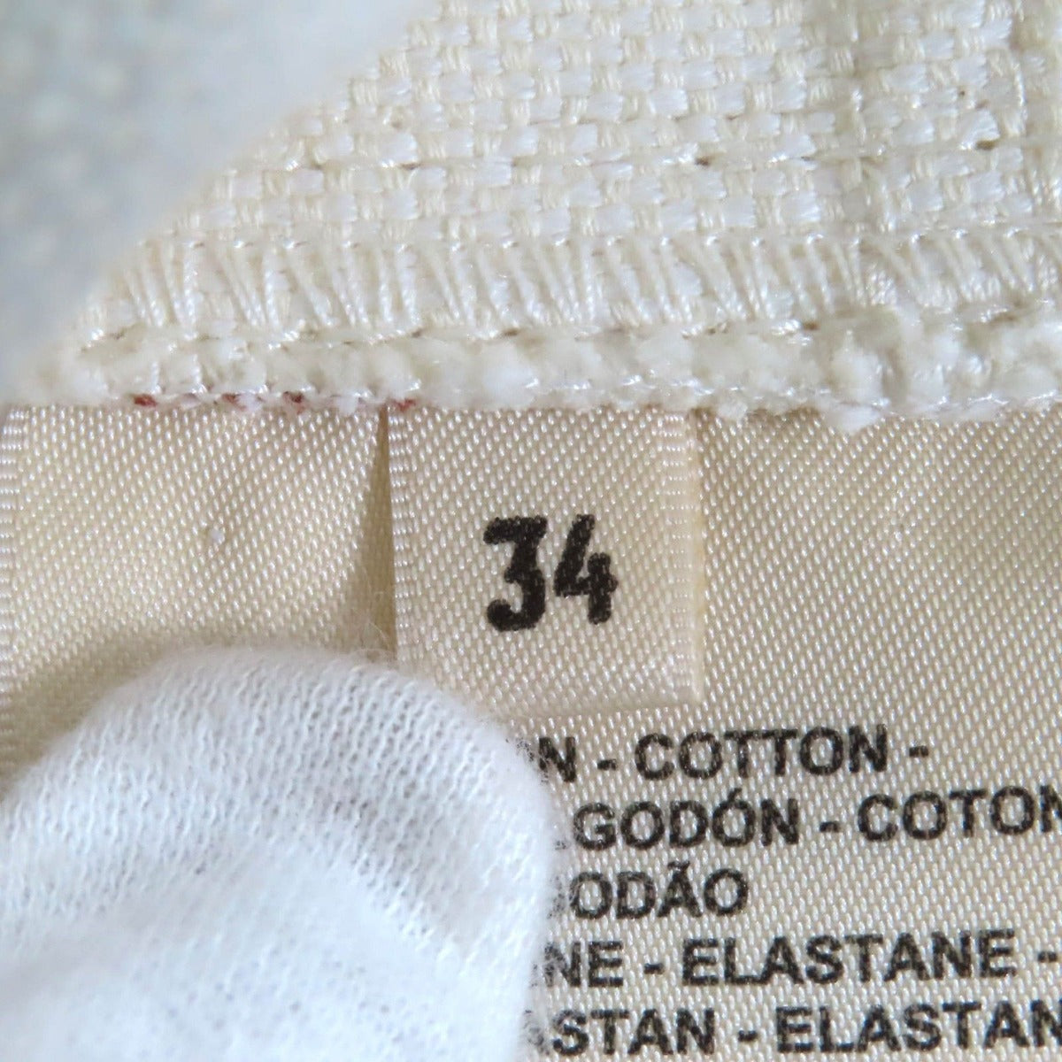 Hermes Cotton Chaine D'ancre Serie Button Belt No Sleeve Dress — view 7