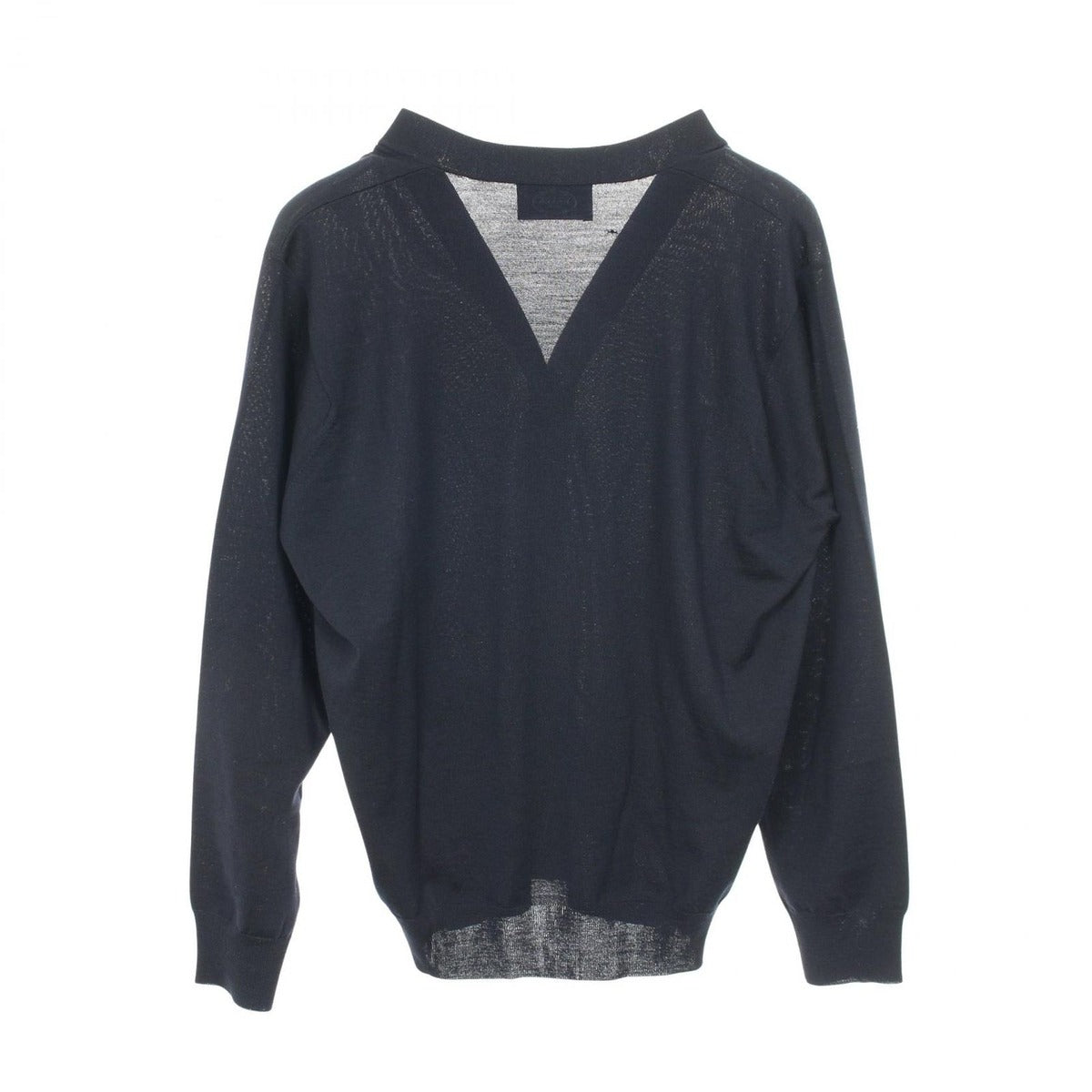 Prada Cardigan Wool Navy 38 — view 2