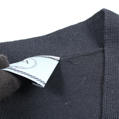 Prada Cardigan Wool Navy 38 — view 7