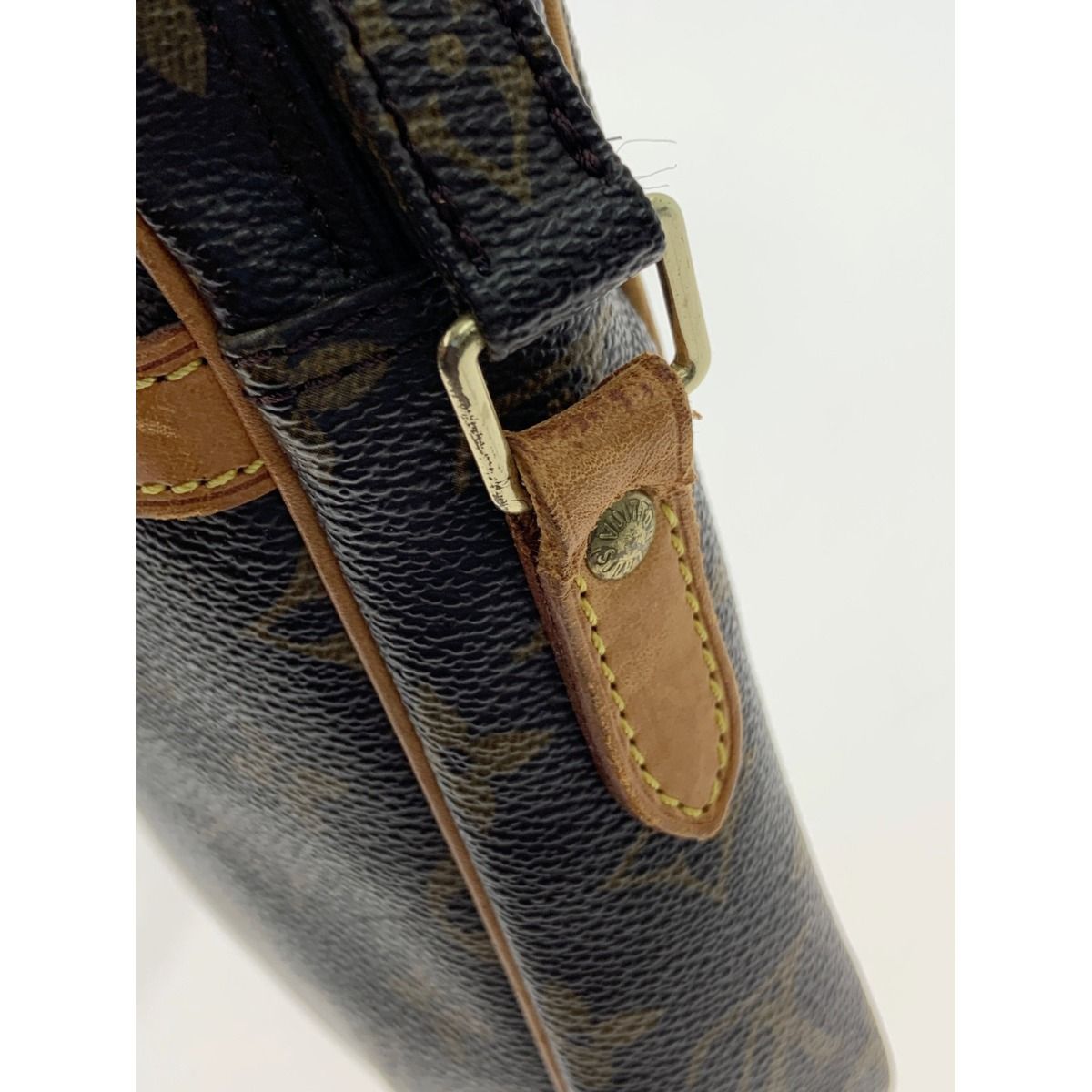 Louis Vuitton Monogram Danube Shoulder Bag M45266 Brown Delivery As Is