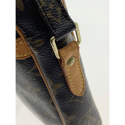 Louis Vuitton Monogram Danube Shoulder Bag M45266 Brown Delivery As Is