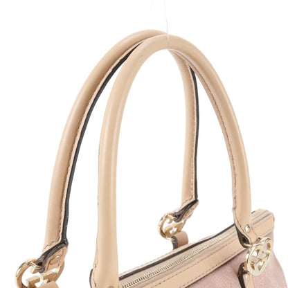 Gucci GG Canvas Brea Leather Tote Shoulder Hand Pink — view 2