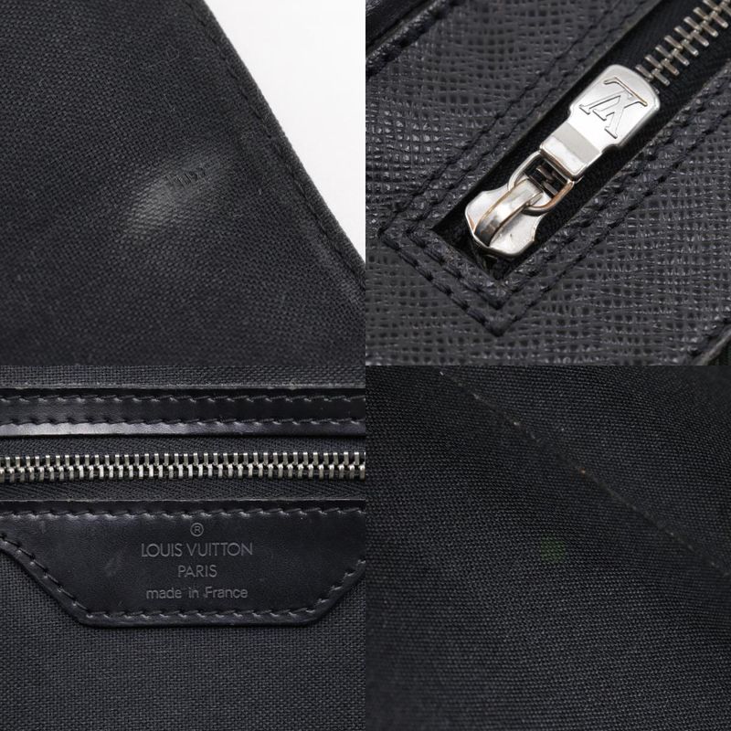 Louis Vuitton Sarah Tov GM M30882 Taiga Noir Black Vi0073 Men's Shoulder Bag