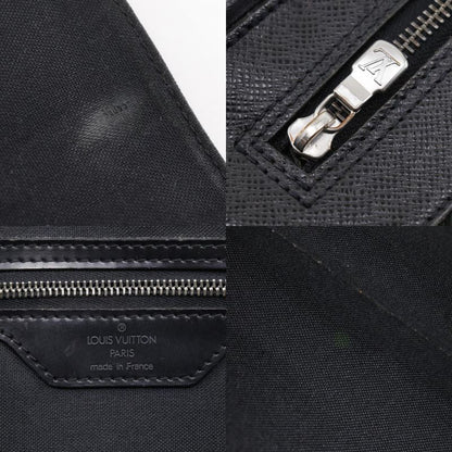 Louis Vuitton Sarah Tov GM M30882 Taiga Noir Black Vi0073 Men's Shoulder Bag