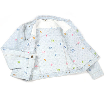Louis Vuitton 2024 Tyler The Creator Monogram Denim Jacket Track Jacket Indigo