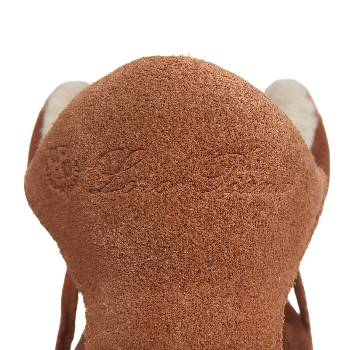 Loro Piana Lor Lace Up Shearling Boas Sneakers Brown 36 — view 6