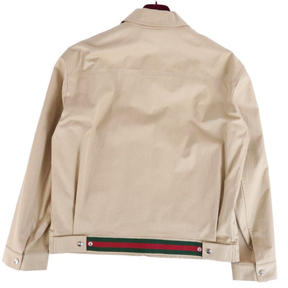 Gucci Jacket Zip Cotton Linen — view 4