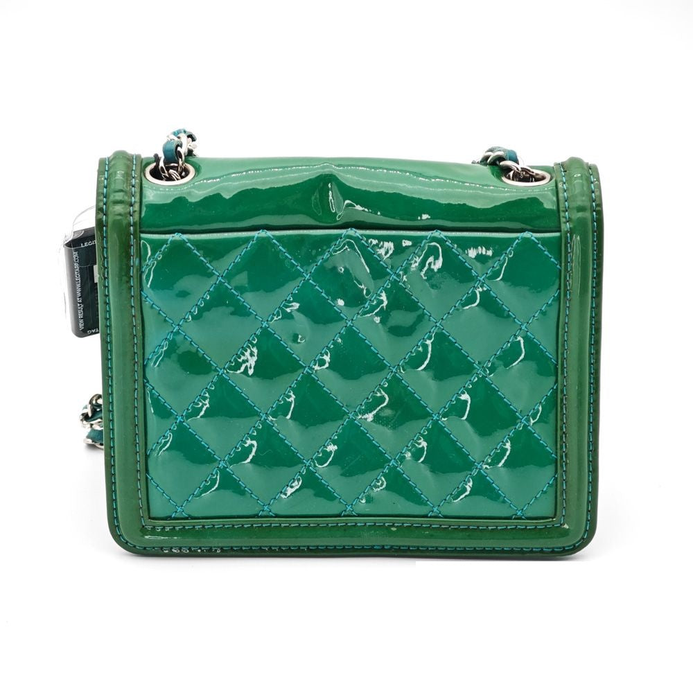 Chanel Patent Leather Shoulder Bag Chain — view 3