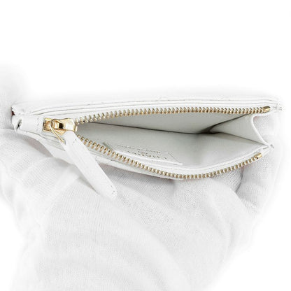 Chanel Coin Case White