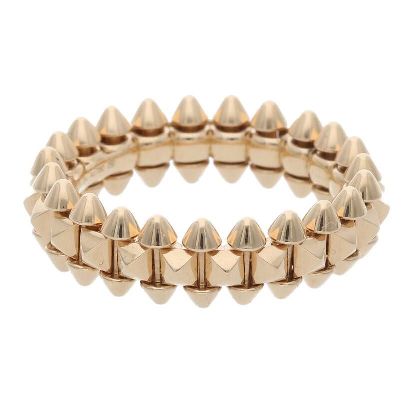 Cartier Clash 18K Pink Gold Crash De Ring Smring Men's 15 55