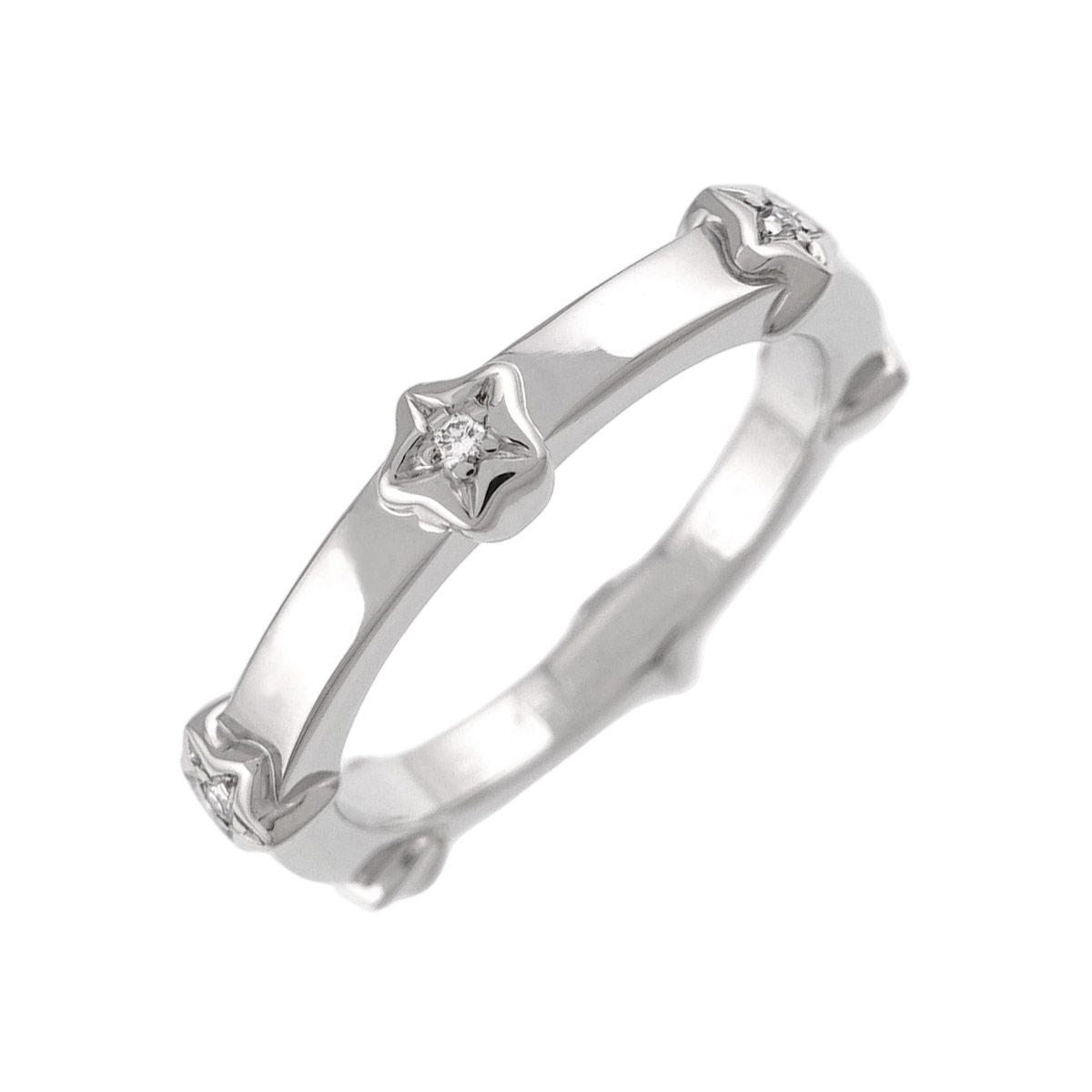 Chanel Comet Etoile 58 Ring Diamond 18K White Gold