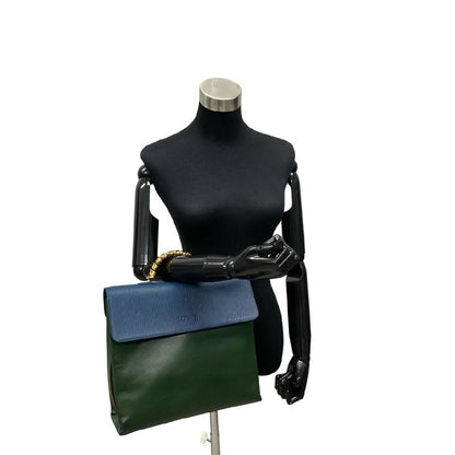 Loewe Vintage Velasquez Twist Handbag Leather 2-Way Shoulder Bag