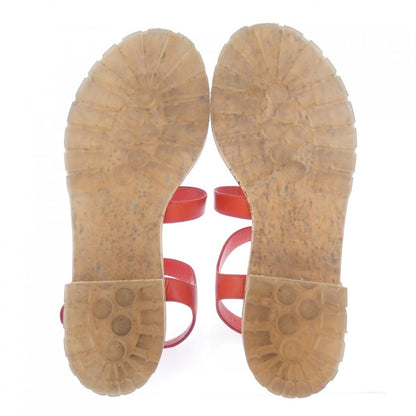 Chanel Sandals Red 36 — view 5